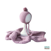 Handspun Chunky Wool Layer with Bonnet SR097 | NB | Purple